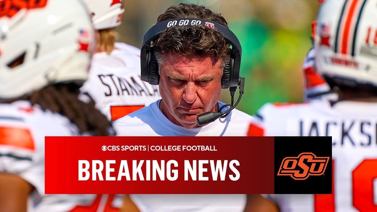 Oklahoma State Fires Coach Mike Gundy 🏈