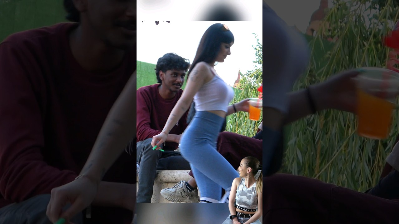 Girl Pranks Boy with Drinks & Flirting π