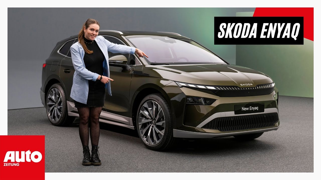 Skoda Enyaq 2025: Neue Design-Highlights 🚗