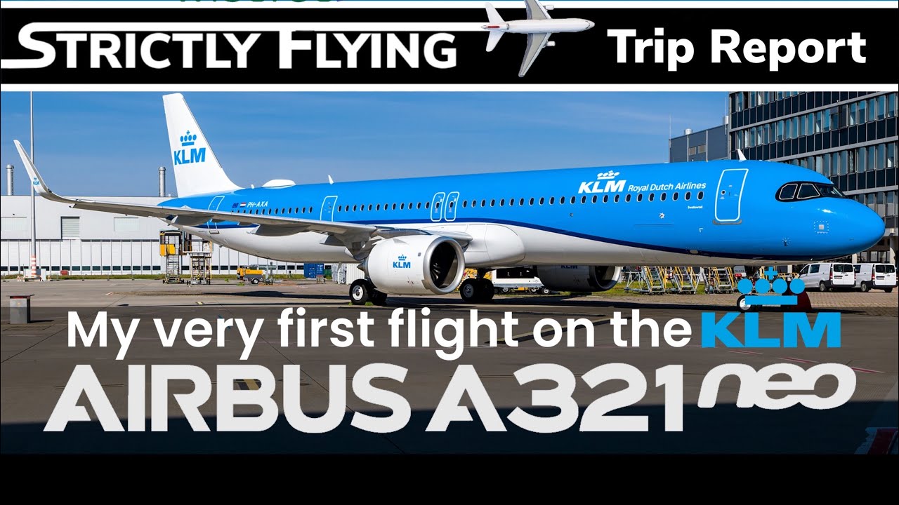 KLM Airbus A321 NEO Experience ✈️