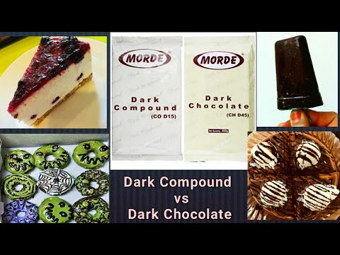 How to Make Homemade Chocolates | Difference between Dark Compound and Dark Chocolate #Diwalirecipe