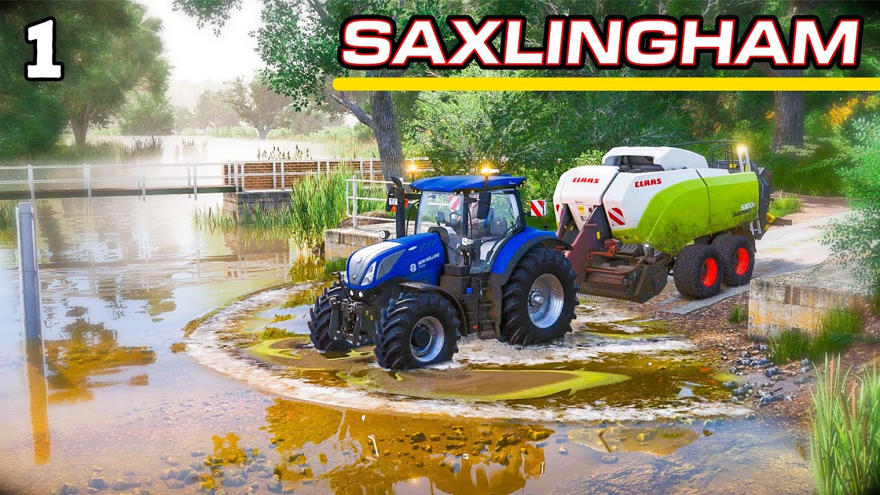 THE MOST BEAUTIFUL MAP EVER ? | SAXLINGHAM | Farming Simulator 25 - Episode 1