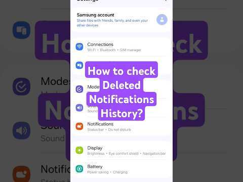 How to see Deleted messages on Whatsapp? Check Deleted notifications history on whatsapp #shorts