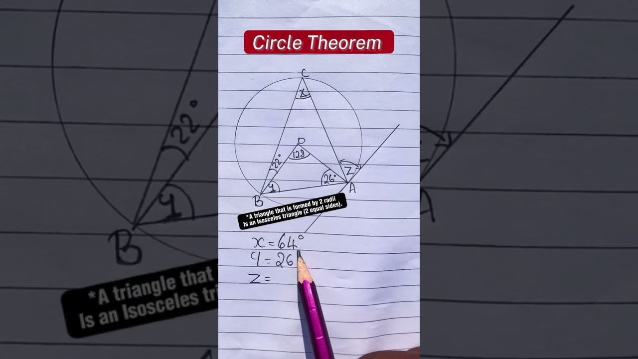 Master the Circle Theorem Rules for Quick Success! 🔵
