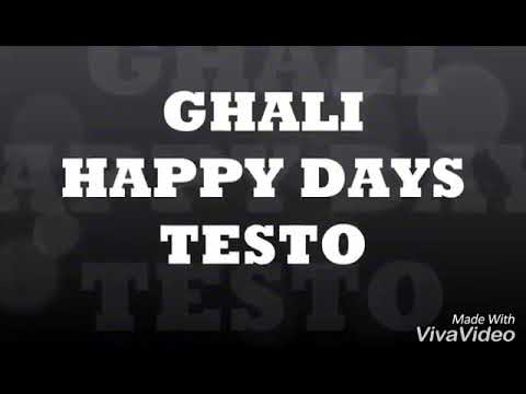 Ghaly-Happy Days [Con Testo]