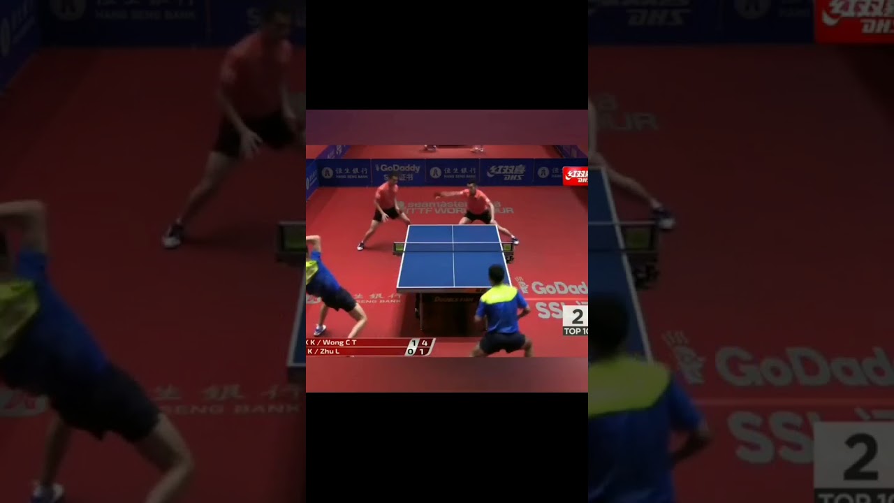 Unbelievable Doubles Finale! ๐ Amazing Backhand Clash in Top Table Tennis Match