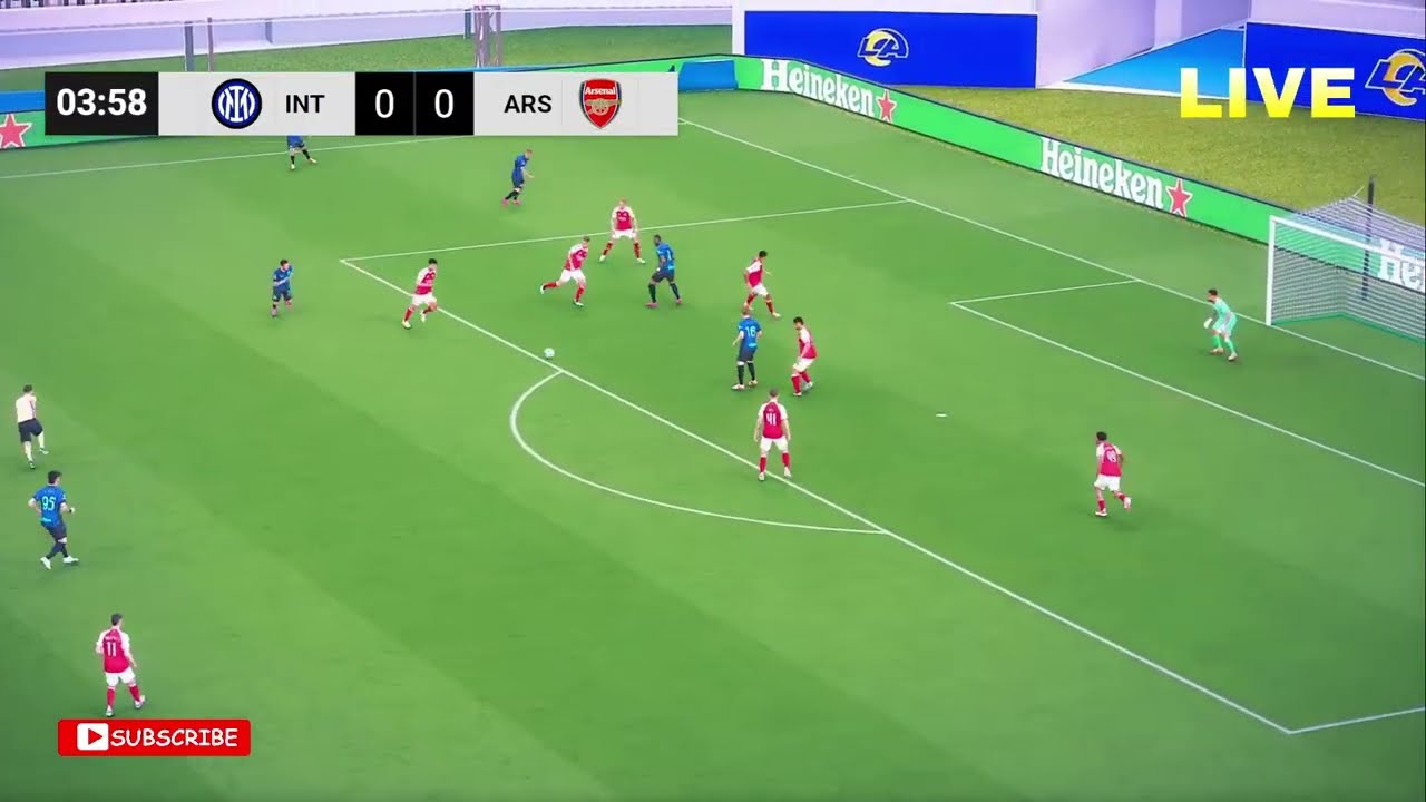 Inter vs Arsenal Live | Champions League 2025 ⚽