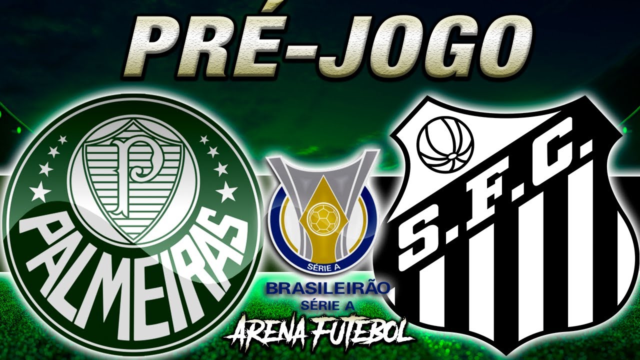 Palmeiras x Santos ao Vivo na 32ª Rodada do Brasileirão 2025 ⚽