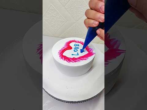 Heart ❤️ shape DIL cake Design #shorts#feed#tending#cake#virals#video#youtubeshorts
