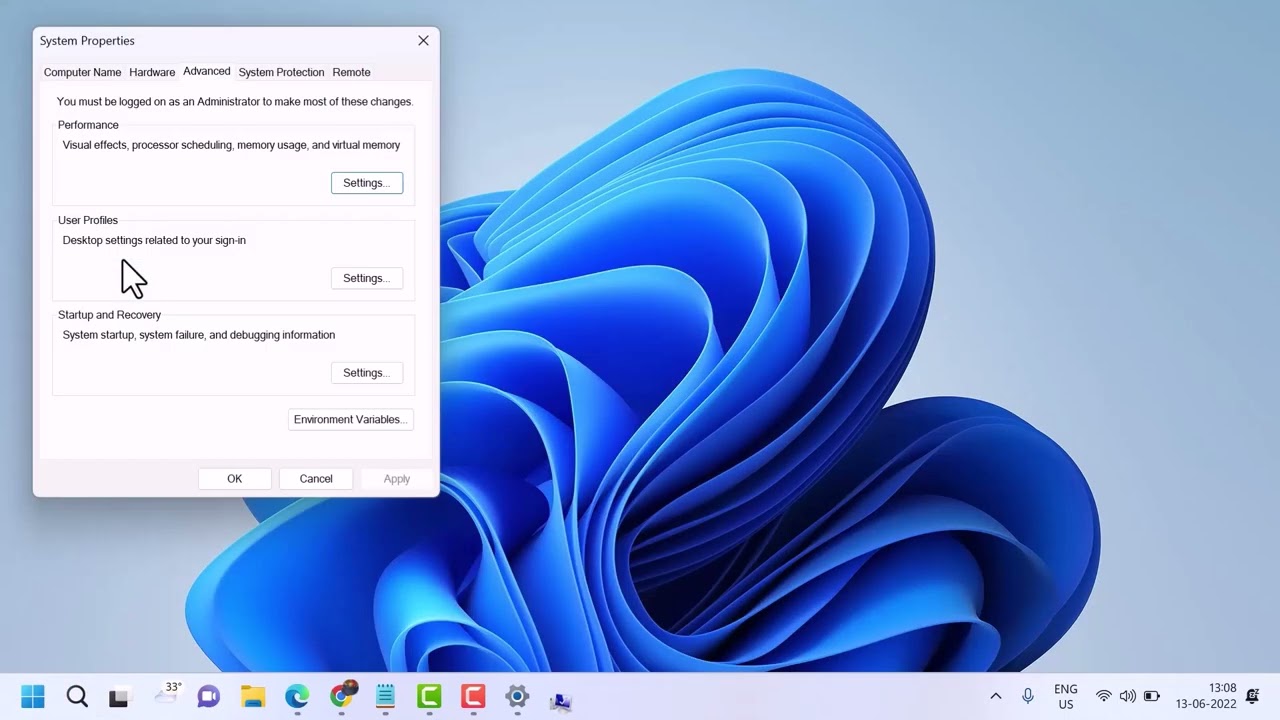 Enable Network Level Authentication on Windows 11