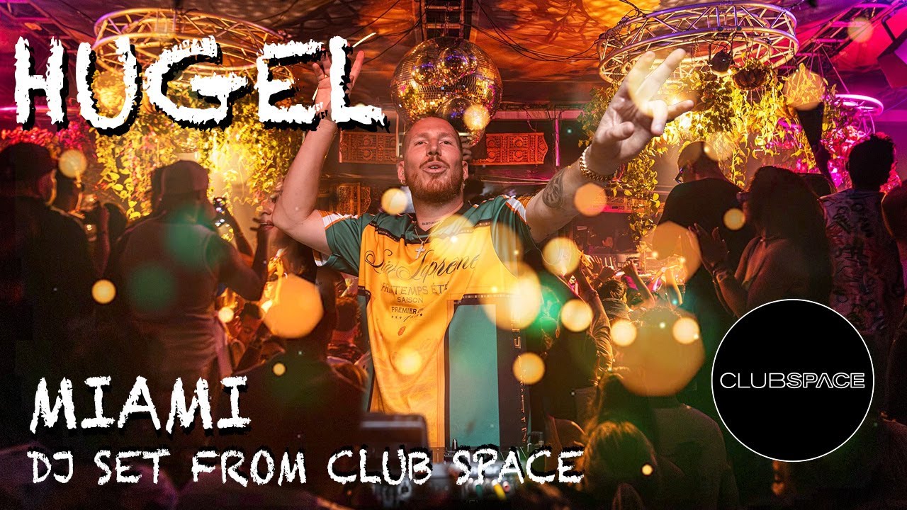 HUGEL Sunrise Set at Club Space Miami 🌅 | Exclusive DJ Performance by Link Miami Rebels