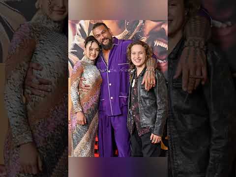 Jason Momoa with his kids 💖