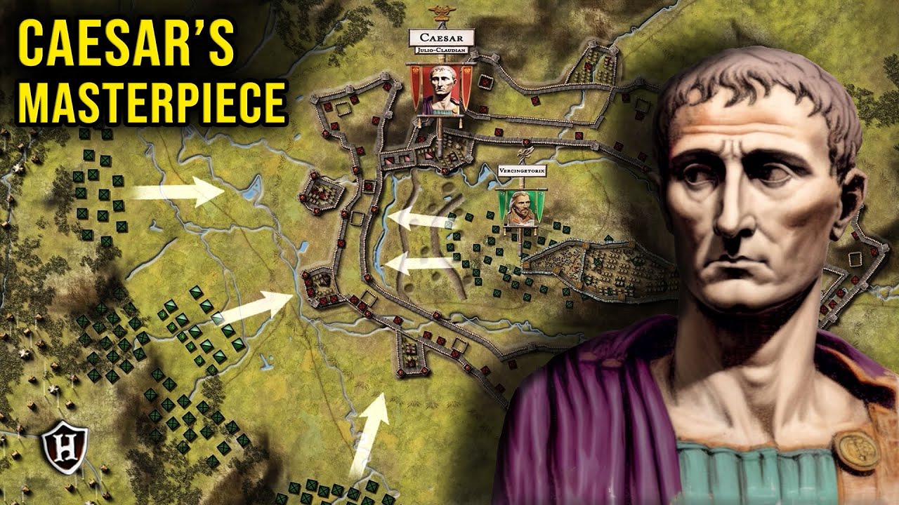 Caesar's Masterpiece - Siege of Alesia, 52 BC