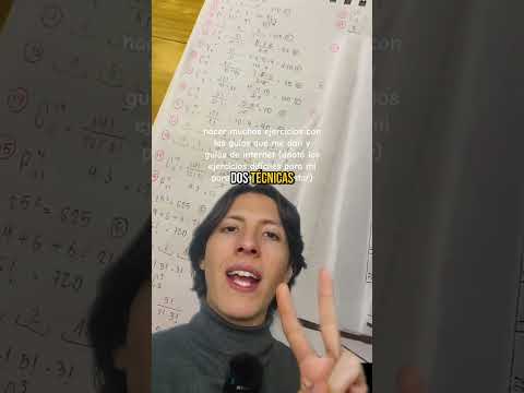 Técnica para Estudiar Matemáticas Efectivamente
