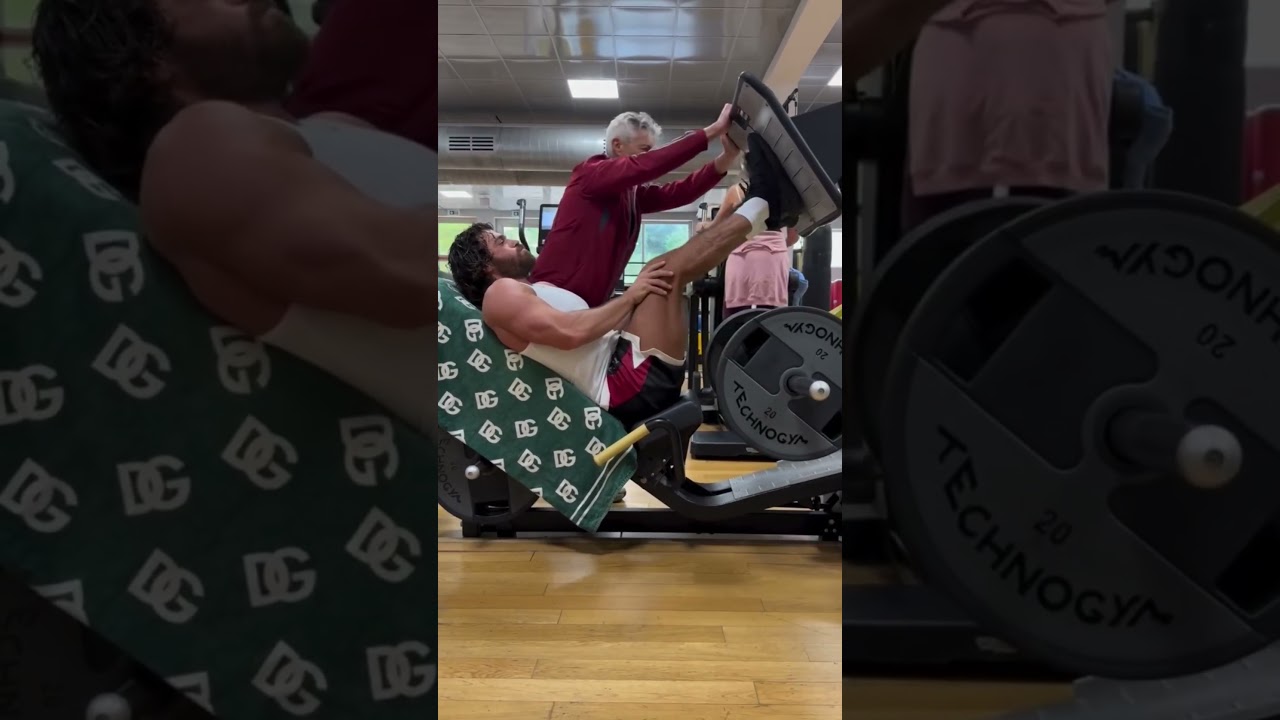 Can Yaman's Workout in Rome on 13.04.2026 🏋️‍♂️