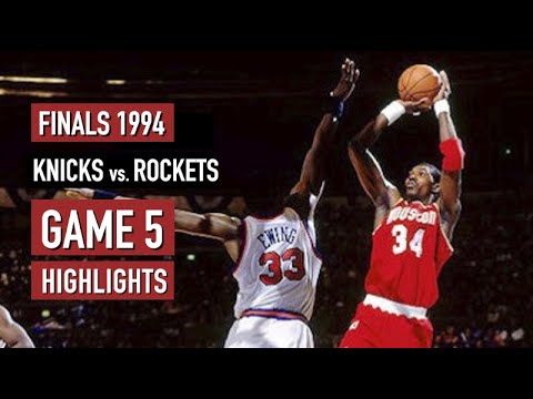 NBA Finals 1994: Knicks vs Rockets Game 5 Highlights π