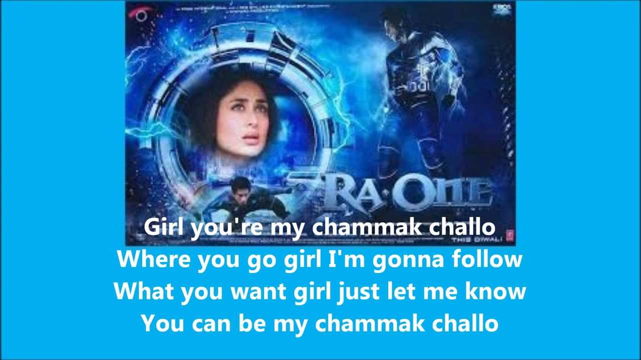 Chammak Challo Lyrics with English Subtitles | Akon feat. Hamsika Iyer (Ra One OST) 🎶
