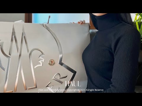 Vlog - 30万円散財💸モンクレール購入品