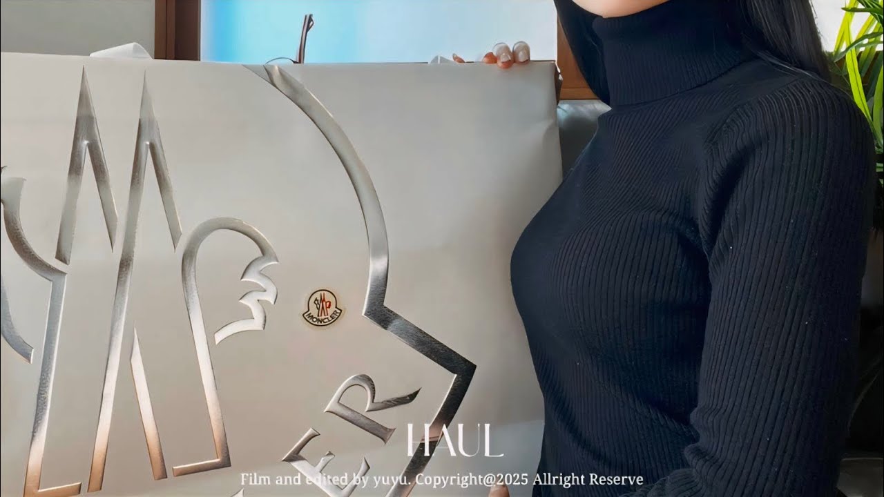 Vlog - 30万円散財💸モンクレール購入品と横浜クリスマスマーケット