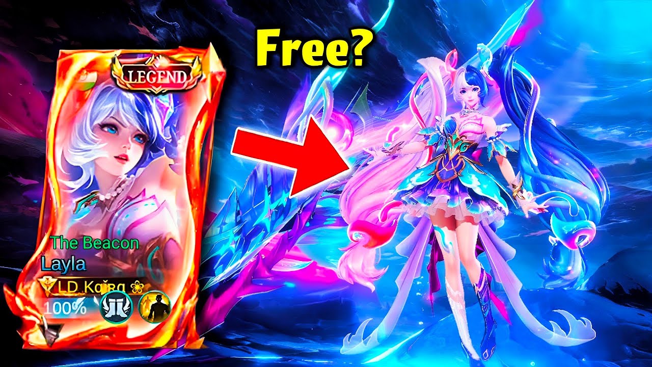 Layla New Legend Skin Gameplay: The Beacon