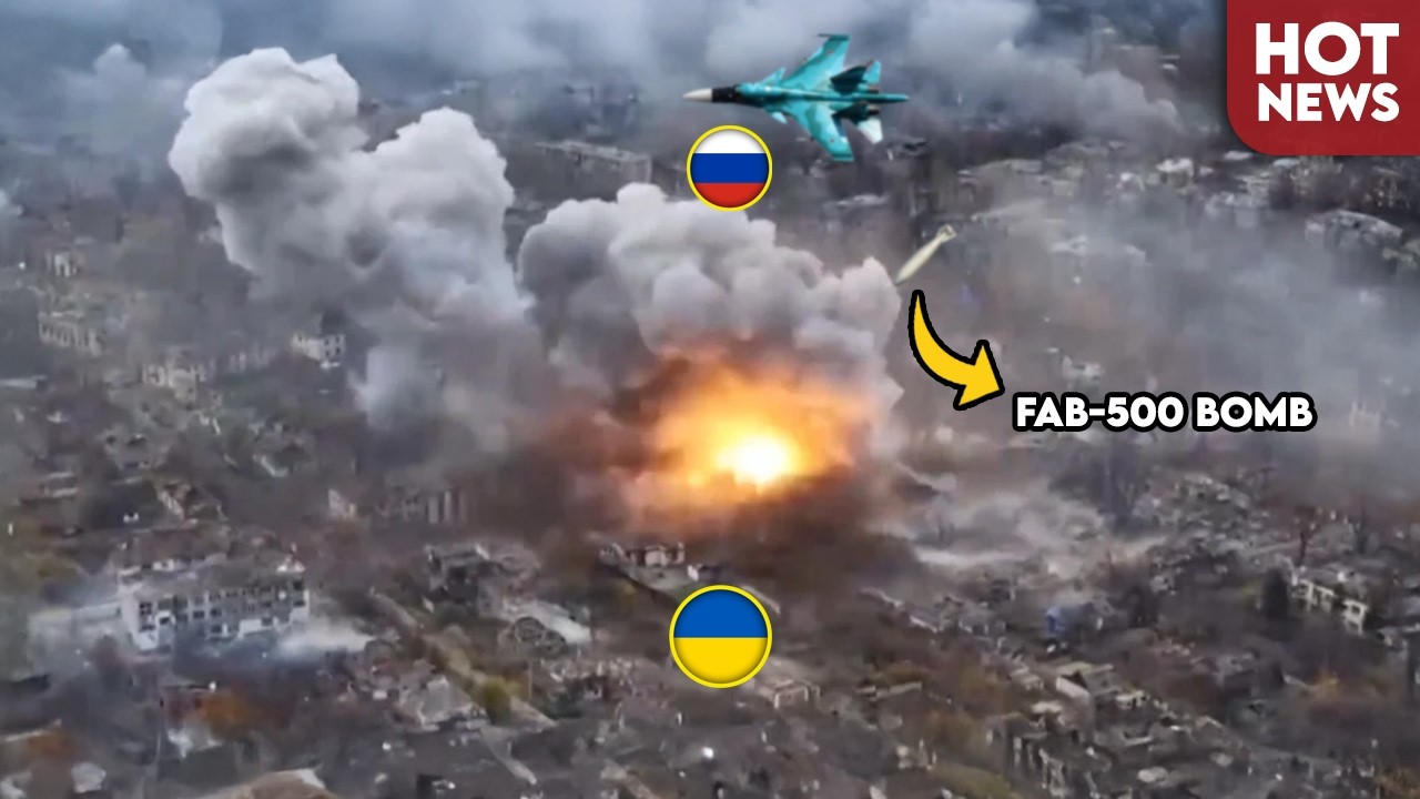 Russia-Ukraine War: Impact of Russian Su-34 and FAB Bombs on Ukrainian Counteroffensive