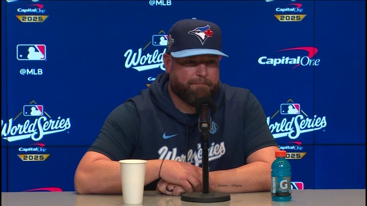2025 John Schneider Breaks Down Wild Game 6 & Blue Jays’ Strategy for Decisive Game 7 ⚾️
