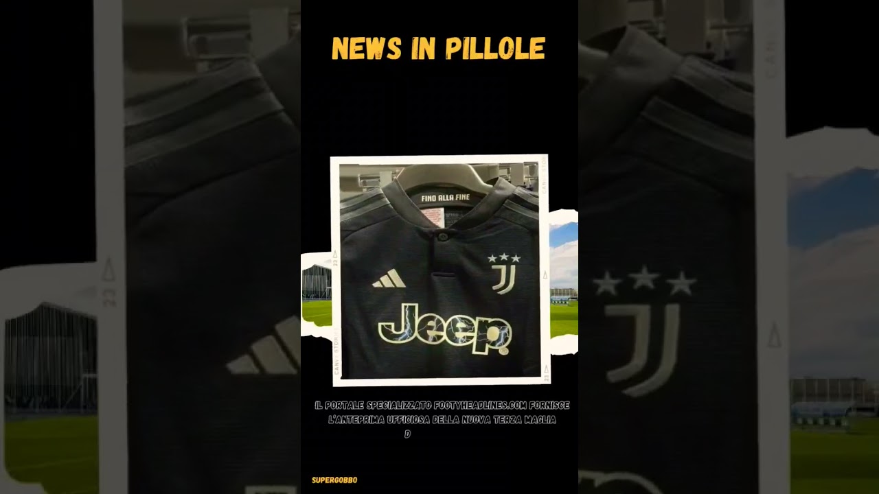 Spoilerata la terza maglia della Juve: Sarร rilasciata il 16 Agosto