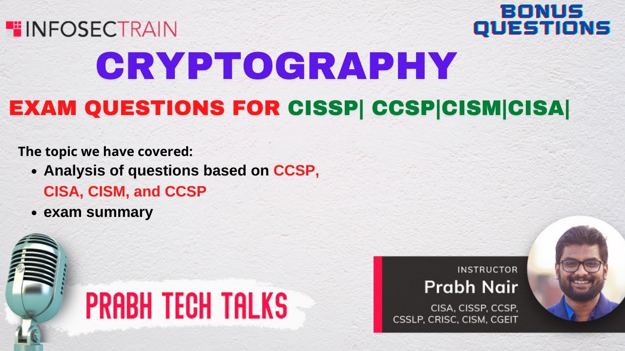 Essential Cryptography Questions for CISSP, CISA, CISM & CCSP 🛡️