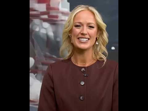 Sophie Cunningham on GMA as an Arbyâs spokesperson (part 1)