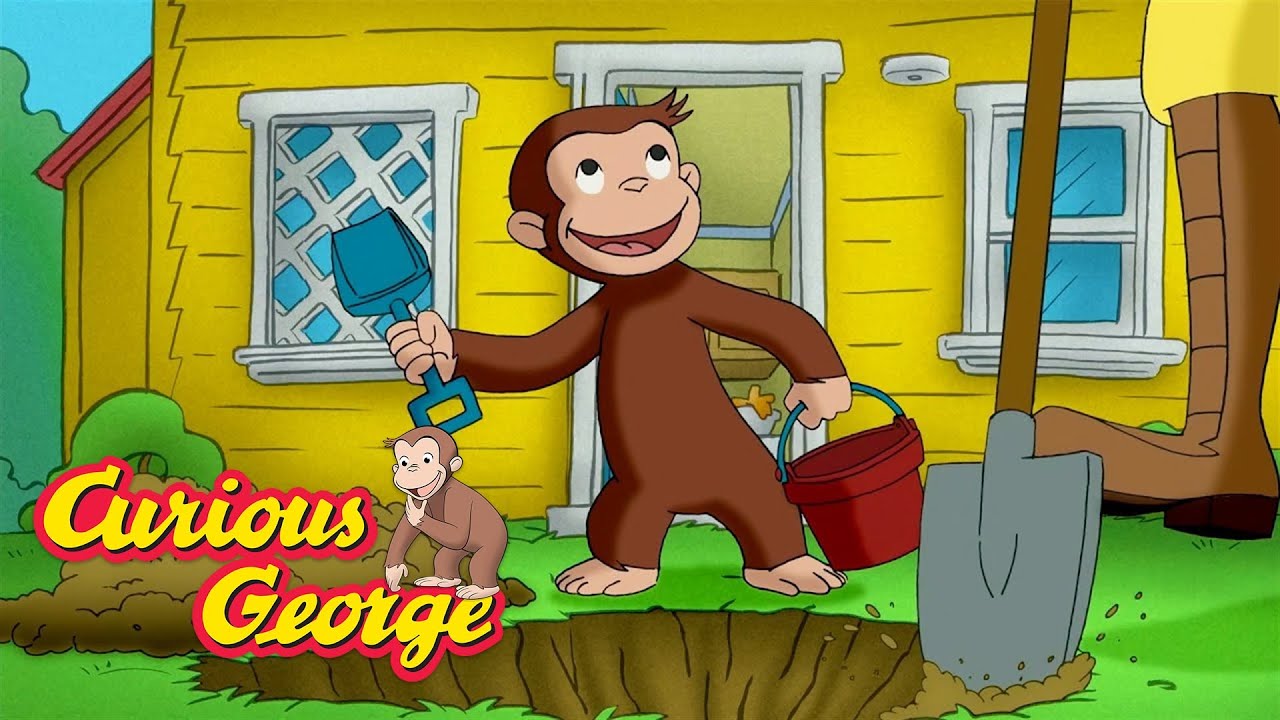 George the Digger! 🐵 Kids Cartoon & Movie