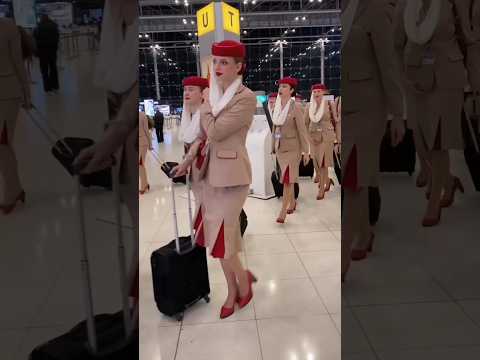 Cabin crews of Emirates Airline | Airport