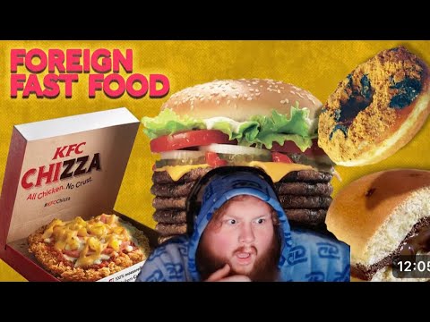 CaseOh Reacts to Weird Fast Food Menus 🌍