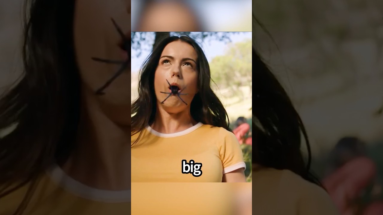 Giant Spider Invades Woman's Mouth 🕷️
