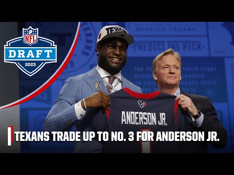 🚨 TRADE ALERT 🚨 Houston moves up to take Will Anderson Jr. at No. 3 | 2023 NFL Draft