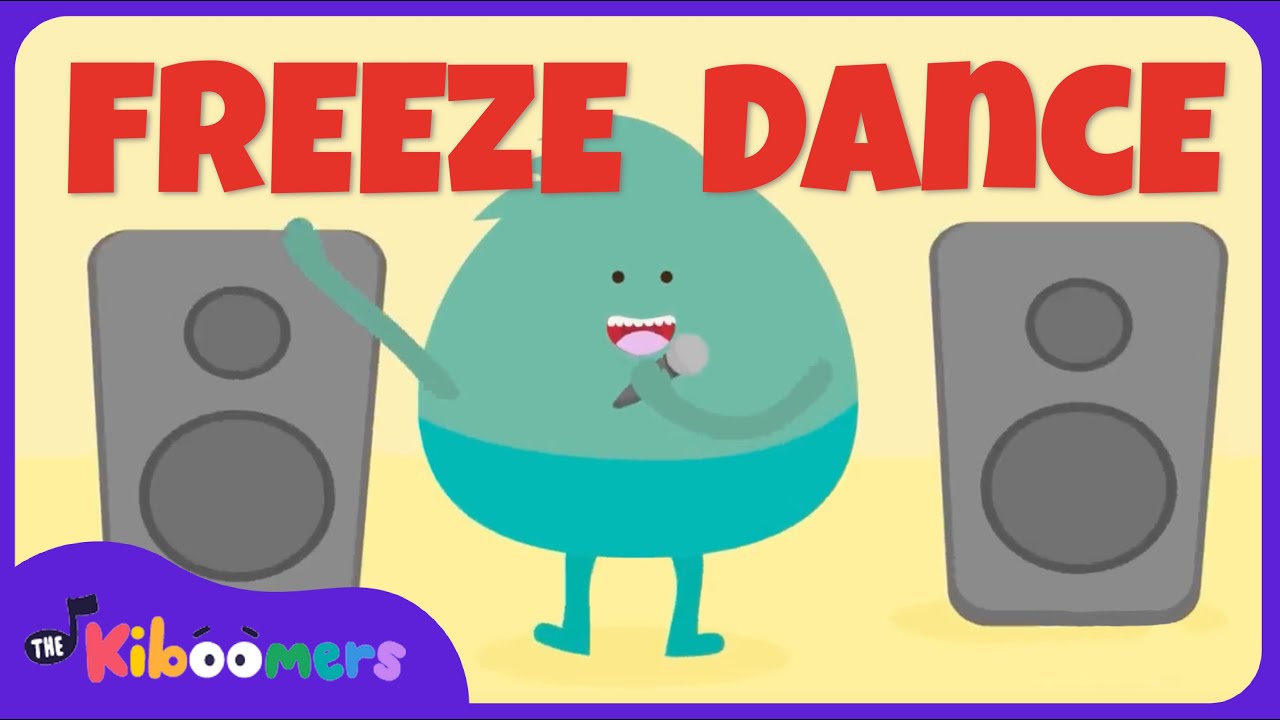 Party Freeze Dance Song 🎉 - Fun Preschool Circle Time with The Kiboomers