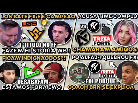 LOS FAZ HISTORIA CAMPEAO ! PQ ALFA34 QUEBROU o FX ? CORINGA/BAK FICAM INDIGNADOS ! ALEMAZE ACUS0U !