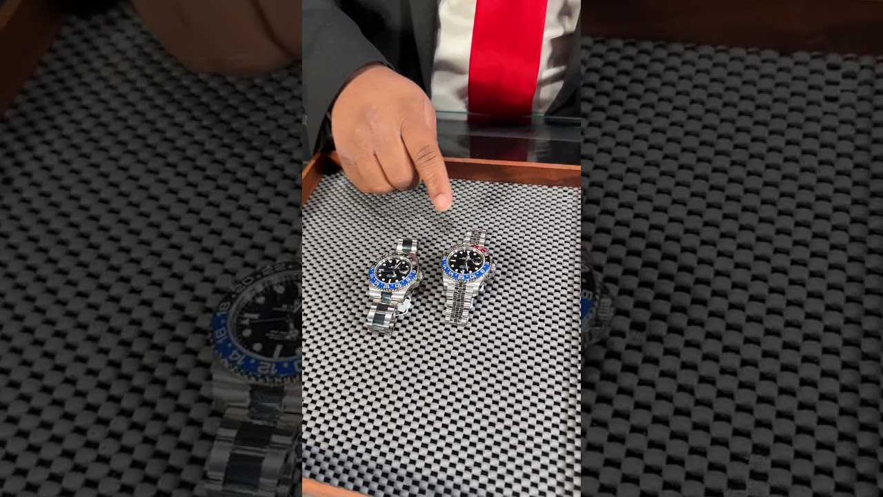 Rolex GMT Master II Batman & Batgirl Watches π