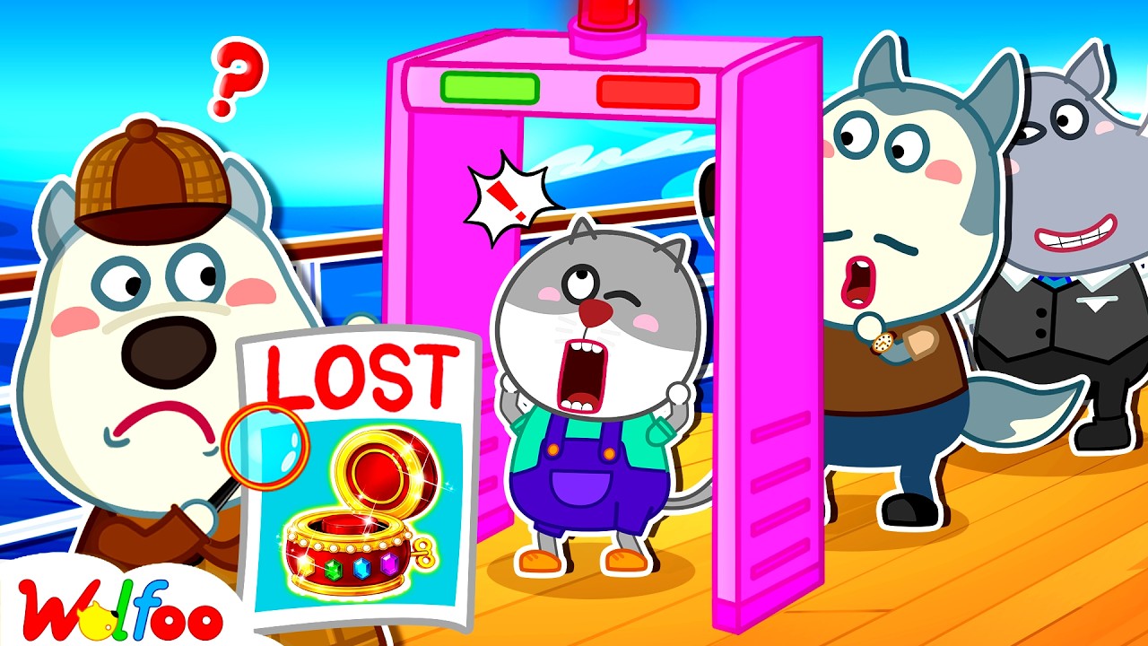 NEW| Detective Wolfoo 🕵️Who Stole The Music Box? Mystery On The Train! Wolfoo Channel | Kids Cartoon