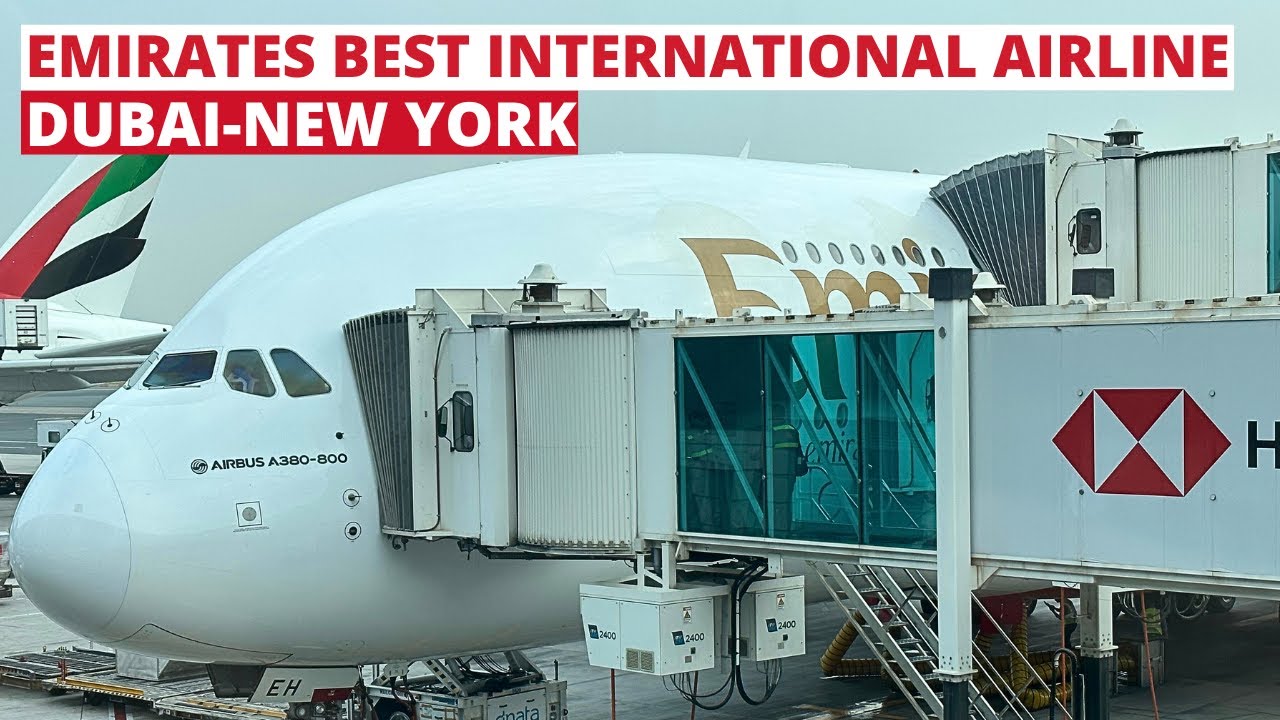 Emirates A380 Economy: Dubai to New York ✈️