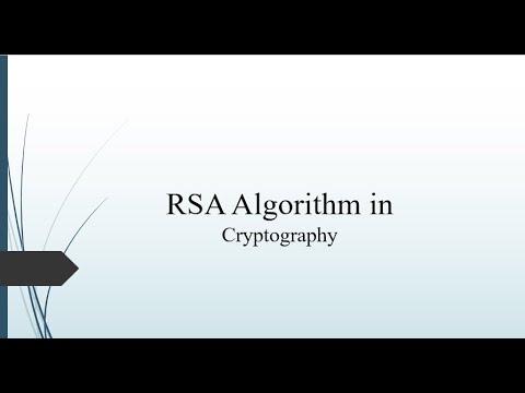 RSA Algorithm in Cryptography-Full with Examples