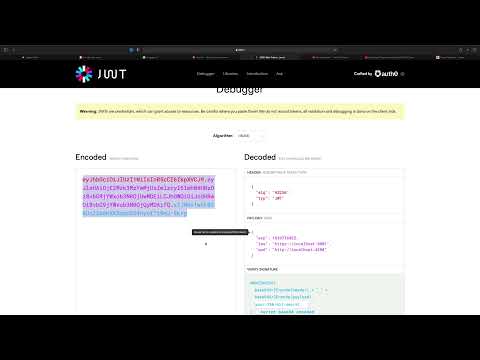 Distributed Programming Fullstack 2021 | S3P43 | Security | Decode JWT Token | Validate Expiration