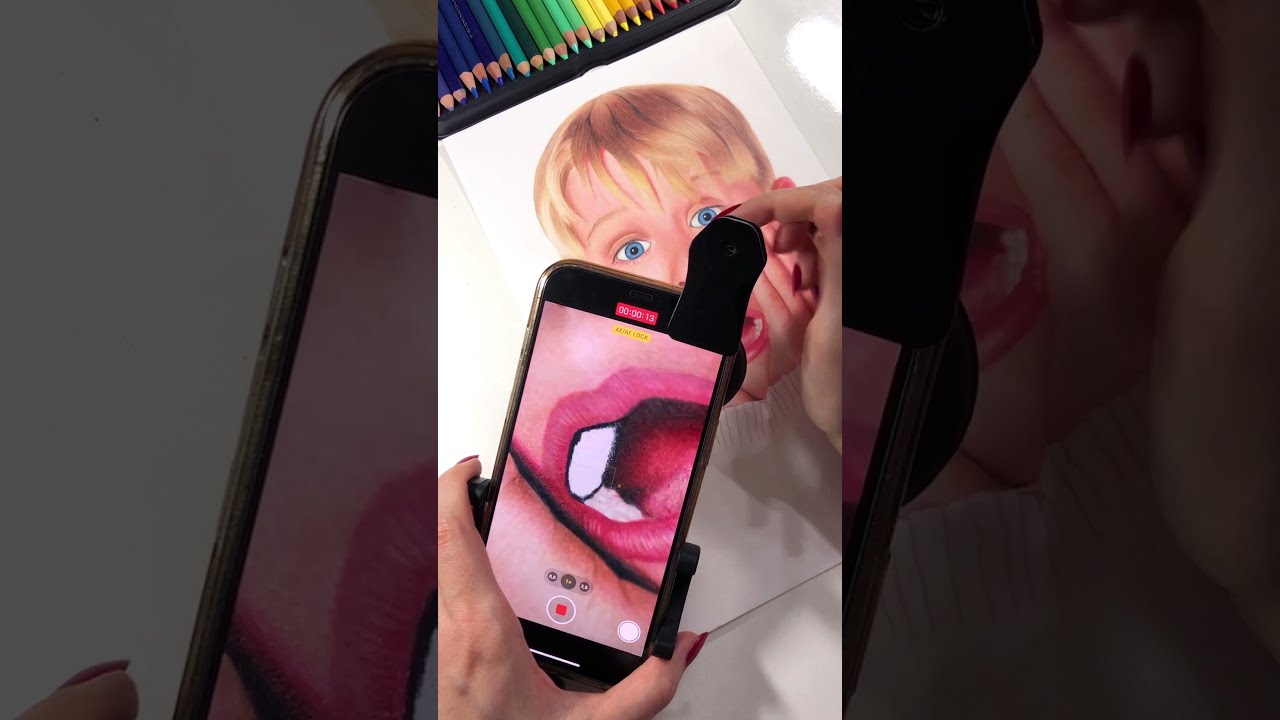 TikTok Drawing Transition Tutorial 🎨