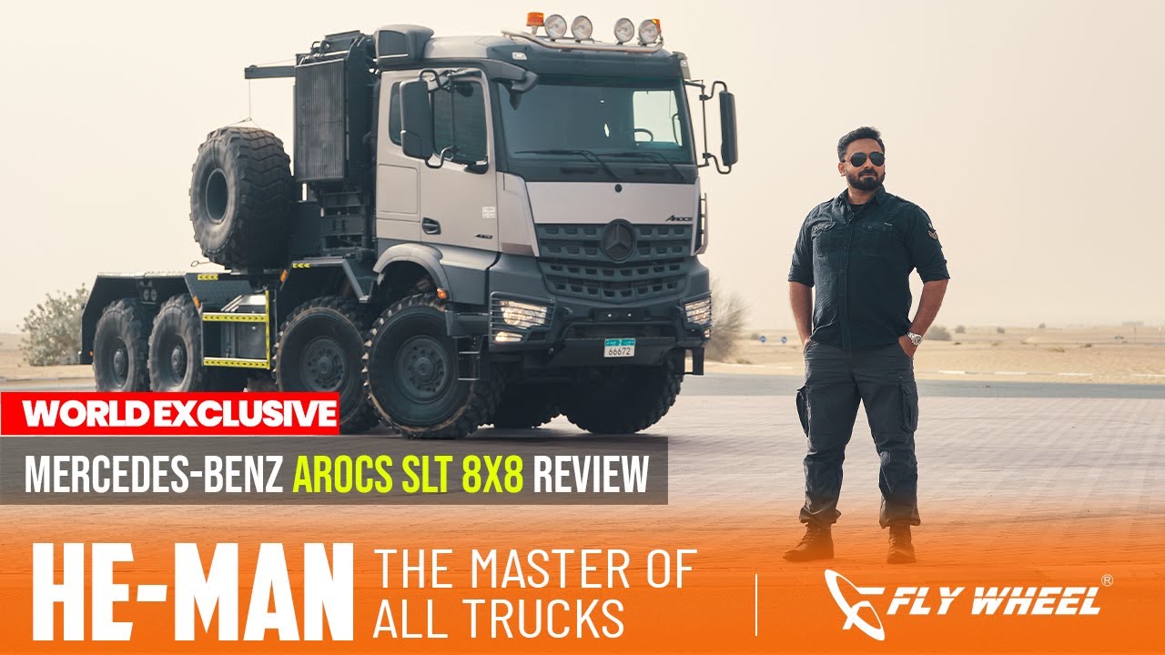 Mercedes Benz Arocs 4663 SLT 8x8 Truck Review 🚚