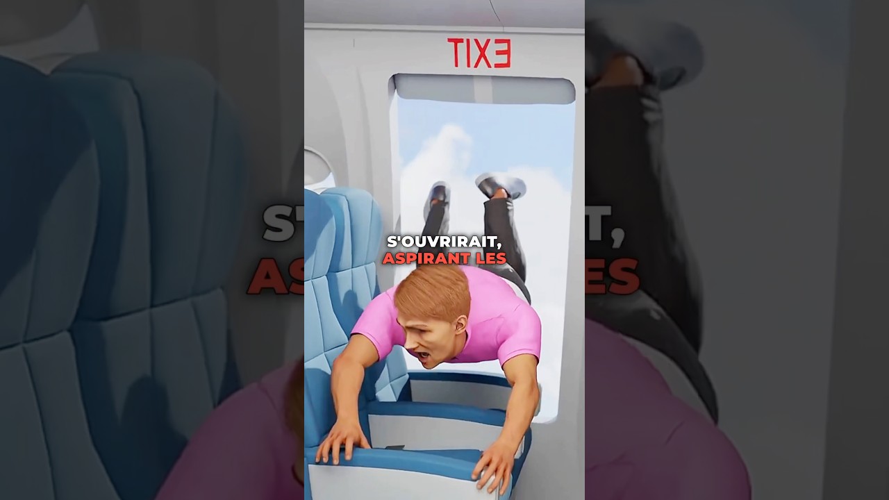 Comment ouvrir la porte de secours d’un avion ✈️