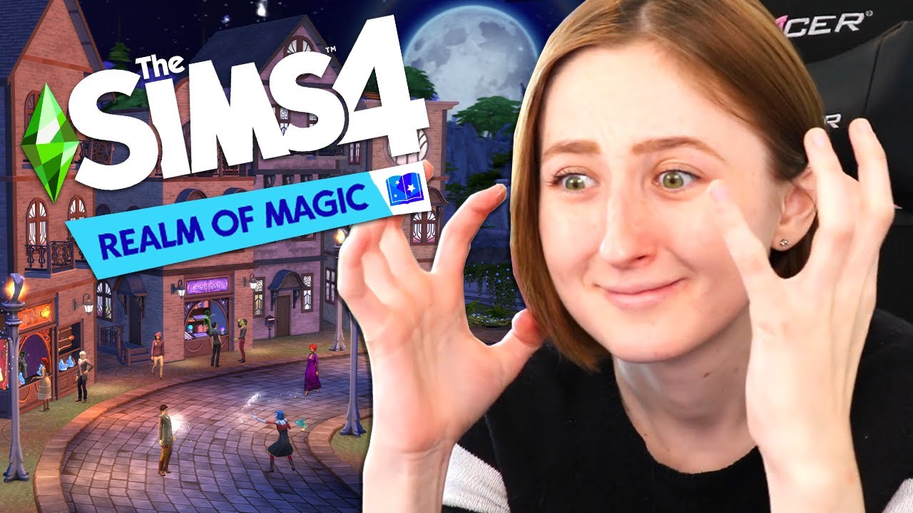 The Sims 4 Realm of Magic Trailer Reaction ✨