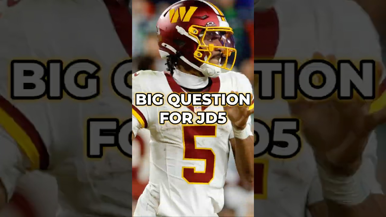 The Big Question Surrounding QB Jayden Daniels #nfl #commanders #shorts