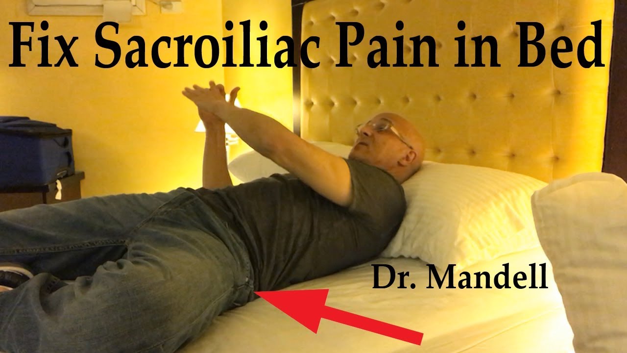 Relieve Sacroiliac Pain with Bed Stretch ποΈ
