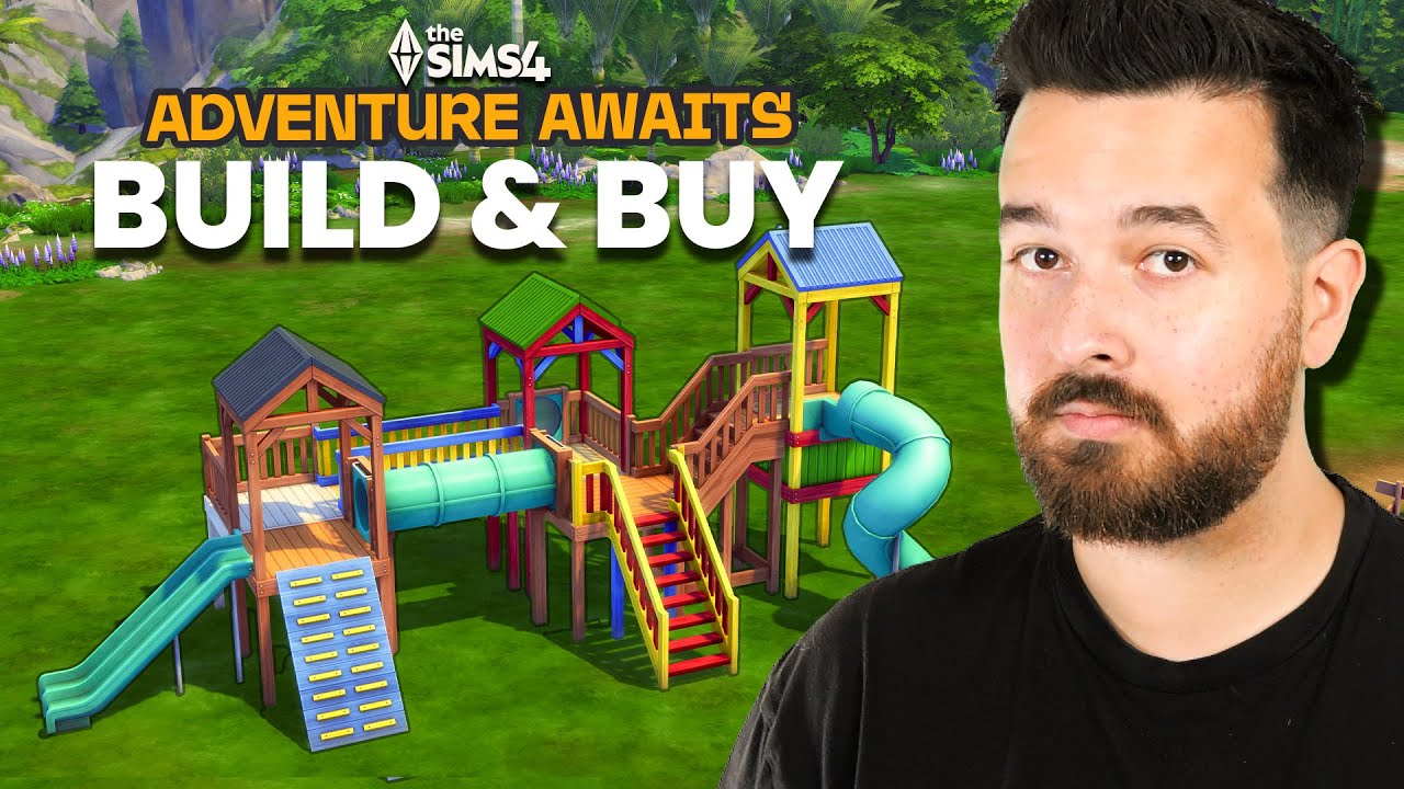 The Sims 4 Adventure Awaits Build & Buy Overview 🏞️