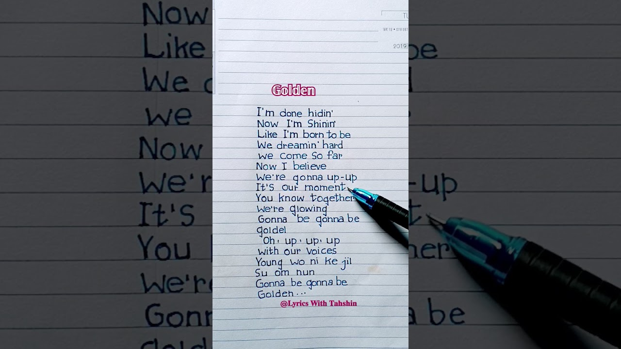 Huntrix - Golden (Lyrics) | KPop Demon Hunters 🎶