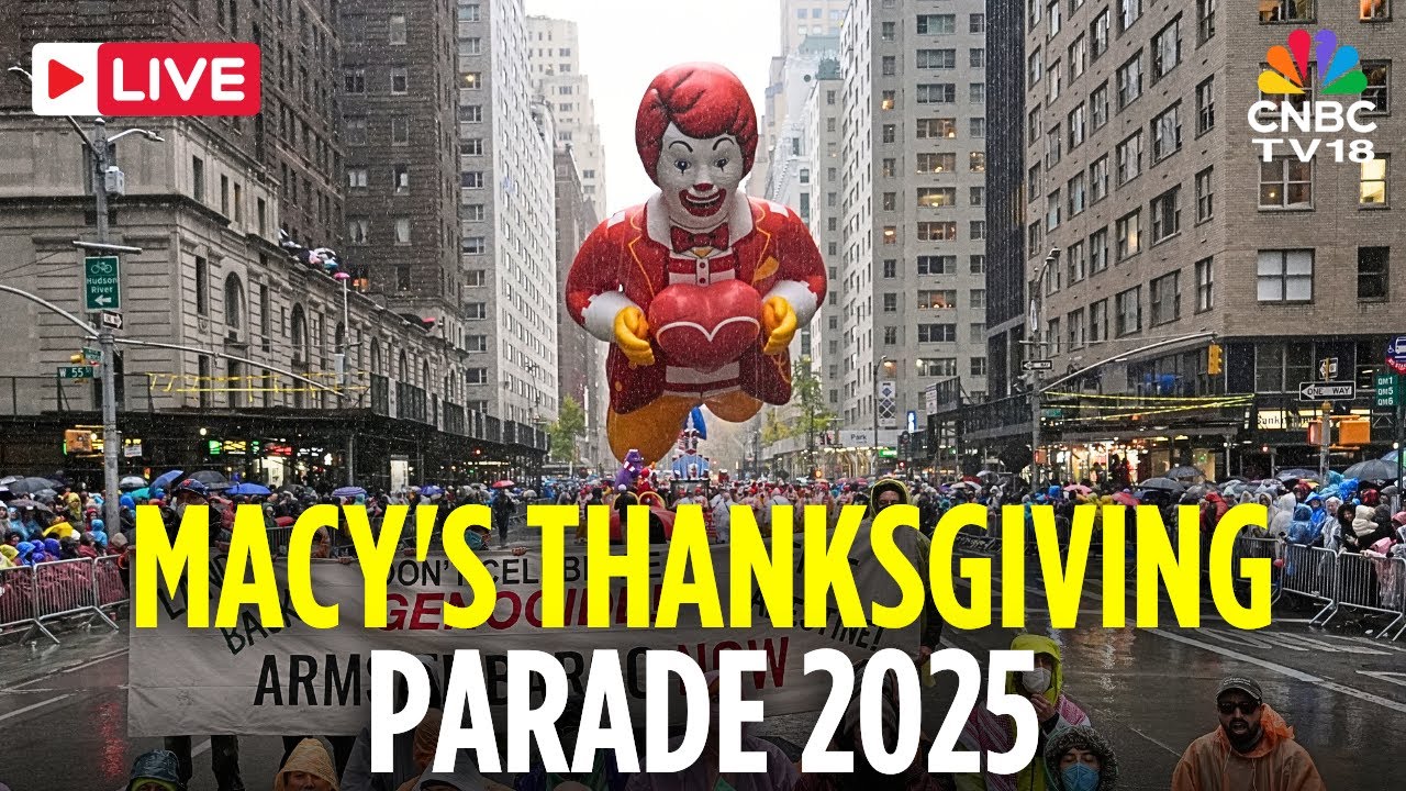 Live Macy's Thanksgiving Parade 2025 NYC 🎉